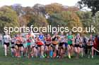 Womens Under-17s 2025 National Cross Country Relays, Berry Hill Park, Mansfield. Photo: David T. Hewitson/Sports for All Pics